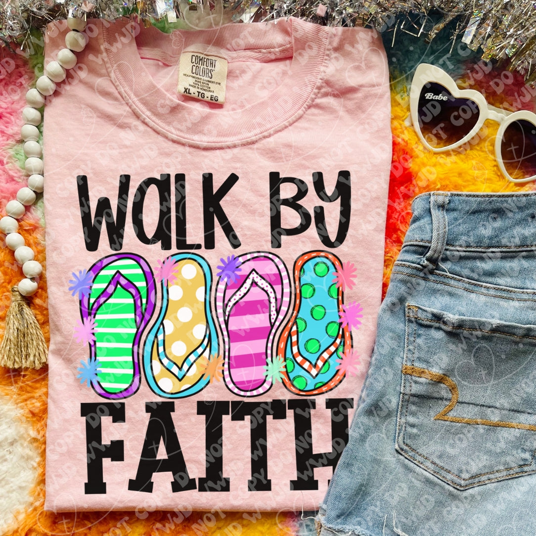 Walk by Faith DTF Transfer