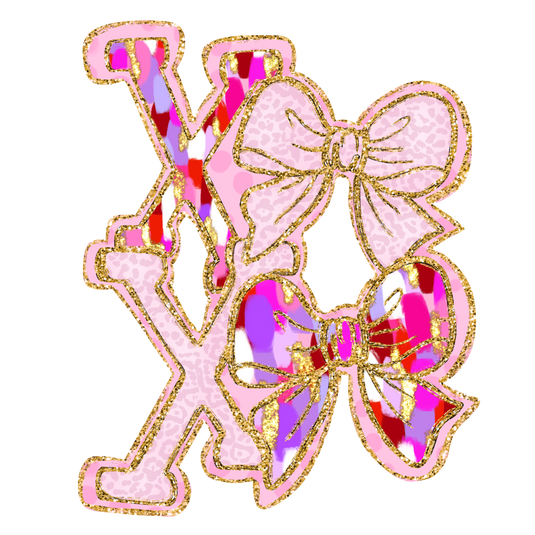 XOXO Bow DTF Transfer