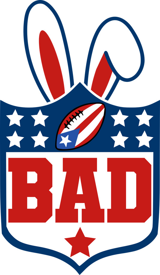 Bad Bunny Ears DTF Transfer