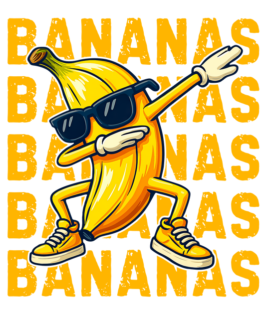Dancing Bananas DTF Transfer