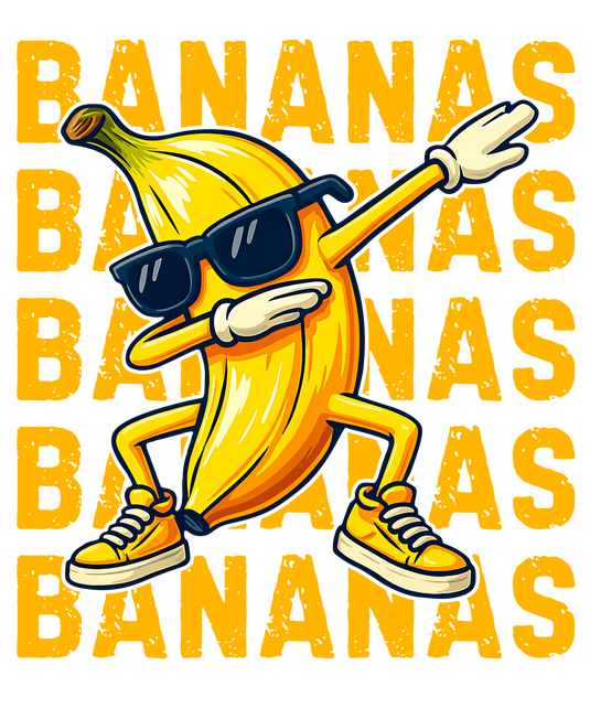 Dancing Bananas DTF Transfer