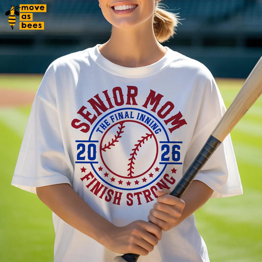 Senior Mom Last Inning DTF Transfer