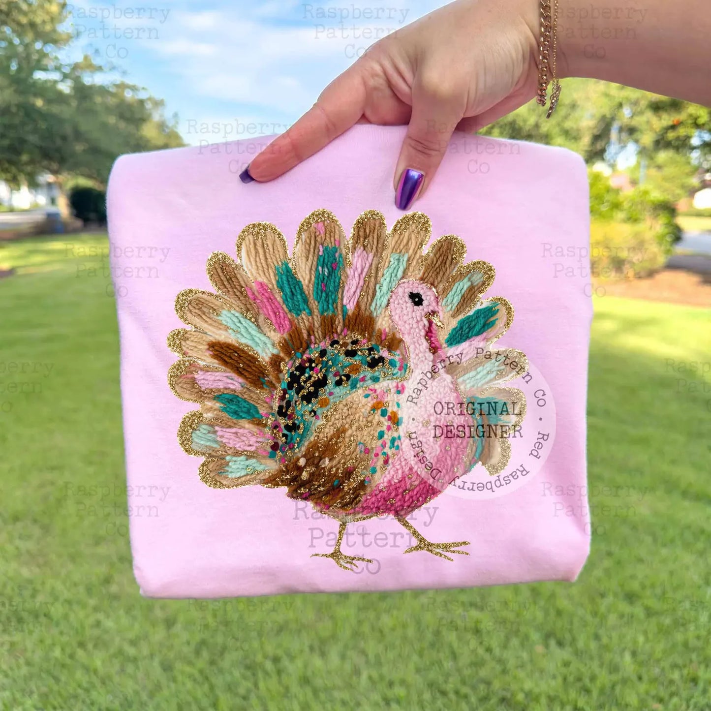 Preppy Leopard Turkey DTF Transfer