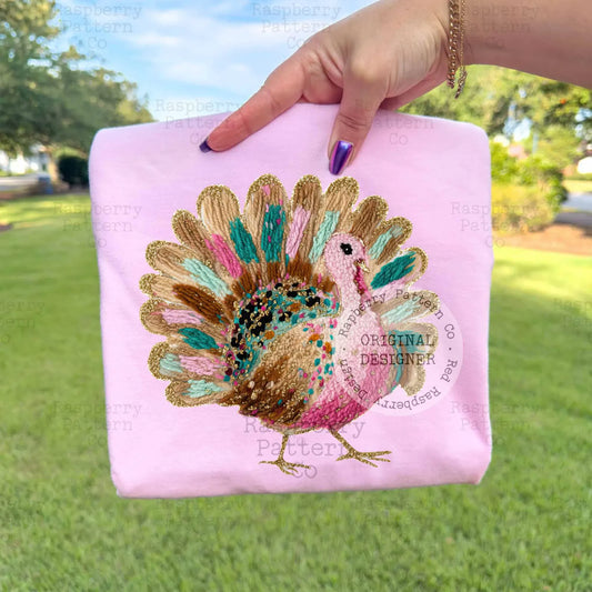 Preppy Leopard Turkey DTF Transfer