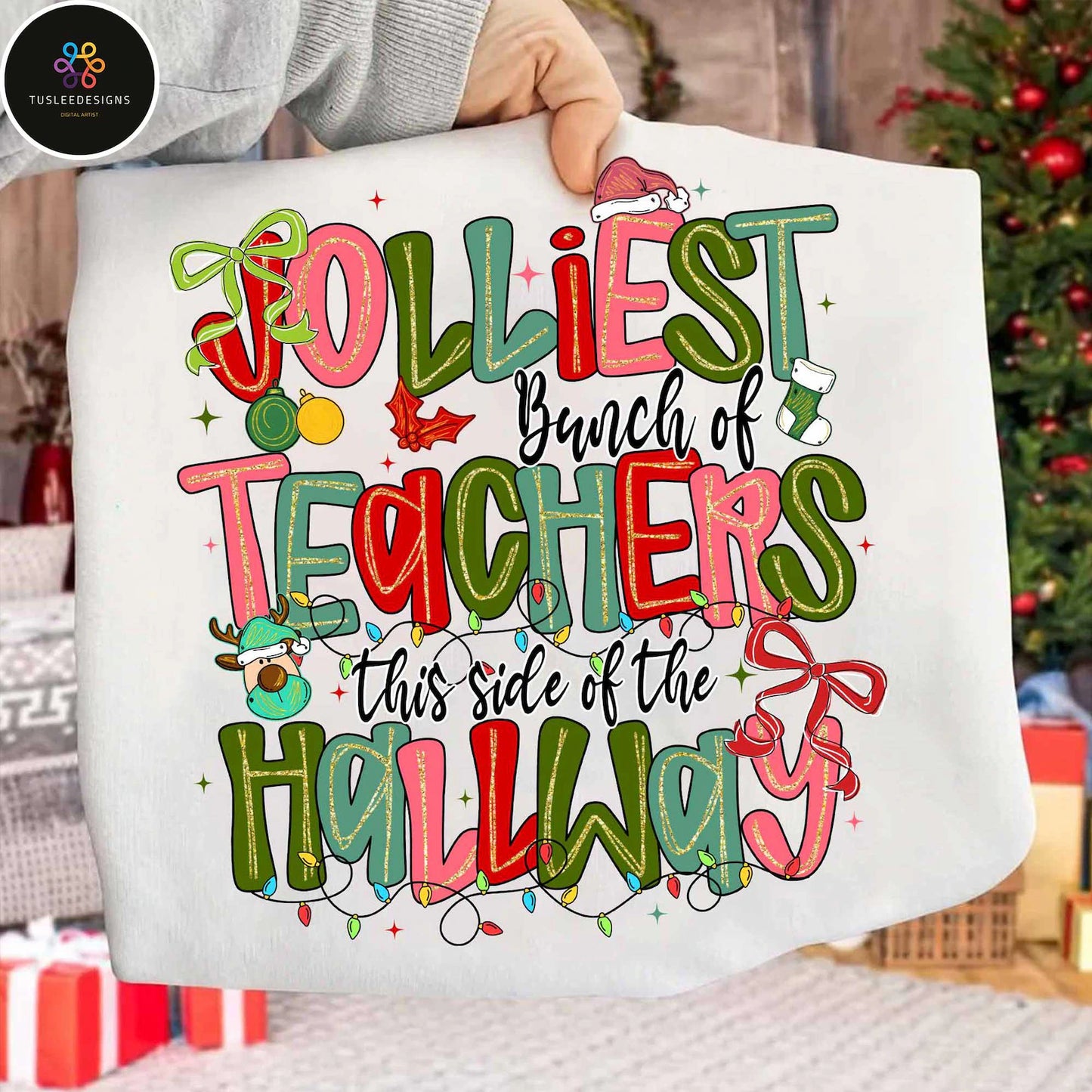Jolliest Teachers DTF Transfer