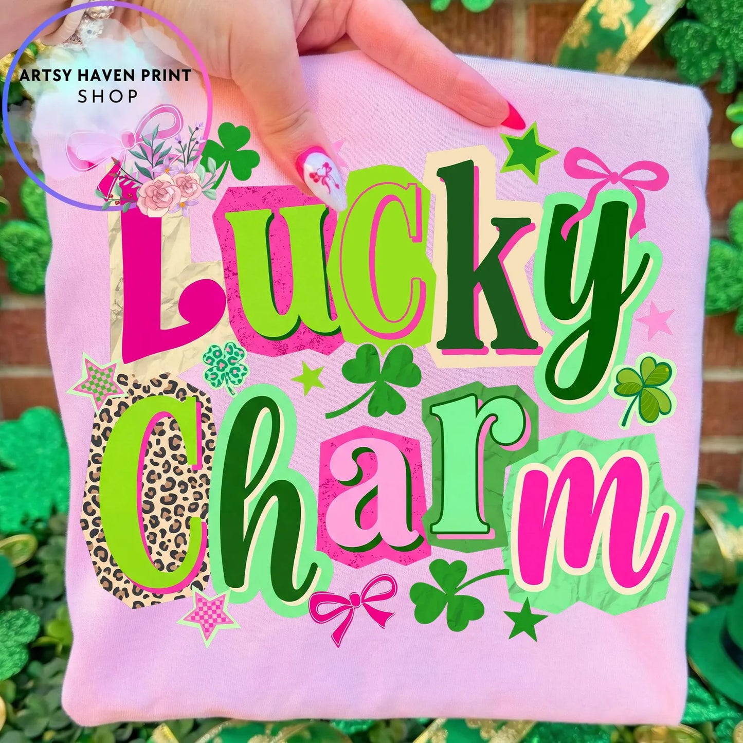 Lucky Charm DTF Transfer