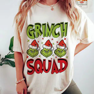 Grinch Squad DTF Transfer