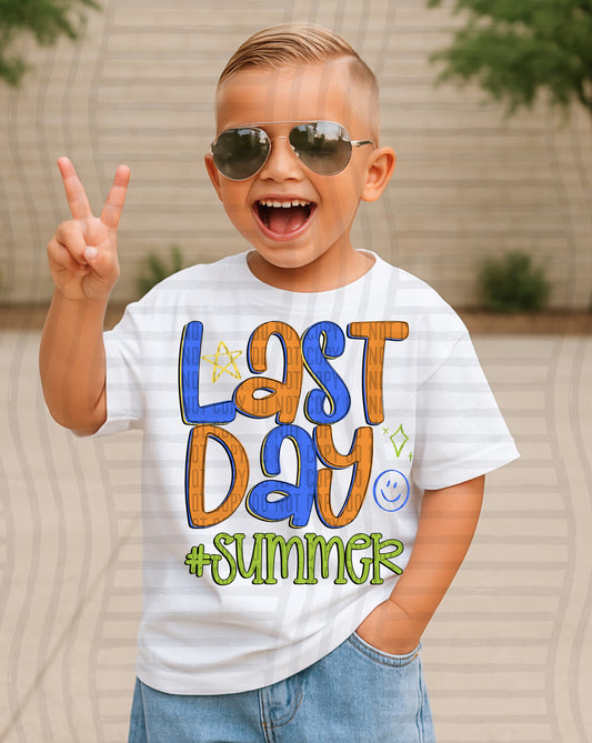 Last Day #Summer DTF Transfer